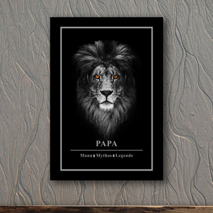 PAPA - Der "LÖWE" - Leinwand