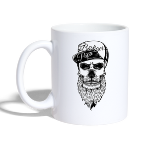 Bärtiger Papa Tasse - Weiß